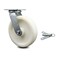 Service Caster 8 Inch Nylon Swivel Caster with Roller Bearing and Swivel Lock SCC-30CS820-NYR-BSL - alternate 1